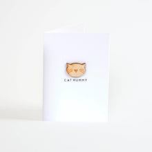 Load image into Gallery viewer, Cat Mummy Greetings Card
