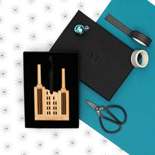 Load image into Gallery viewer, Personalised Battersea Power Station Christmas Decoration
